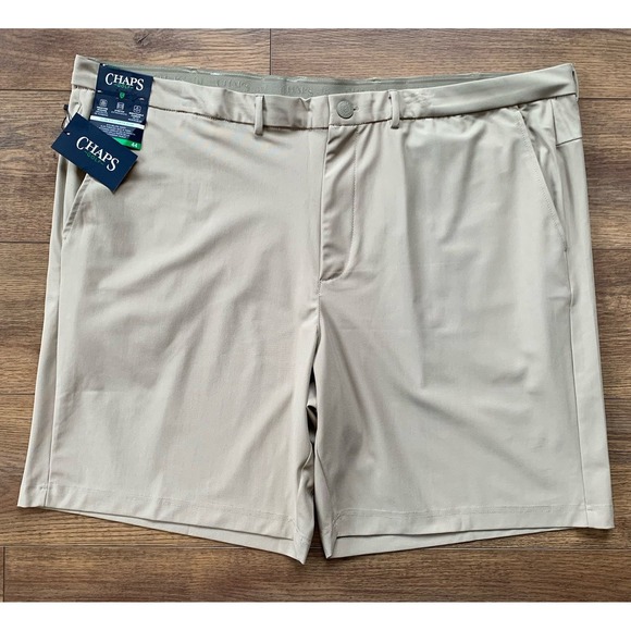 Chaps Other - Chaps Golf Men's Size 44 Khaki Slim Fit Performance Shorts NWT